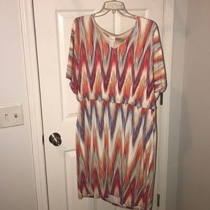 Chico’s dolman sleeve popover dress